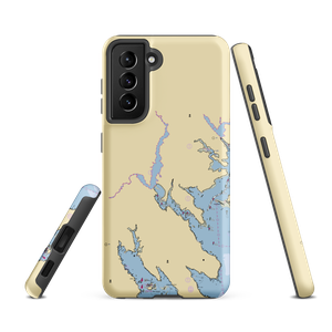 Wareham Marina (Marion, MA) NOAA Chart Samsung Phone Case