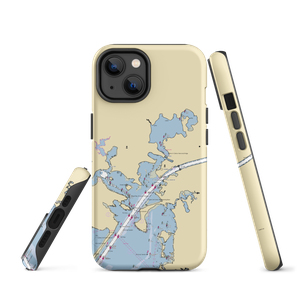 Continental Marina (Buzzards Bay, MA) NOAA Chart  Tough iPhone Case