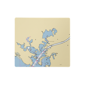 Continental Marina (Buzzards Bay, MA) NOAA Chart  Gaming Mouse Pad