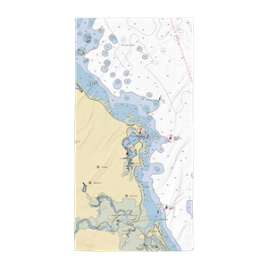 TPG Scituate Harbor (Scituate, MA) NOAA Chart Towel