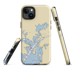 Cape Cod Marine Properties (Buzzards Bay, MA) NOAA Chart  Tough iPhone Case