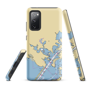 Town of Wareham Harbormaster - Onset Harbor Transient Moorings (Onset, MA) NOAA Chart Samsung Phone Case