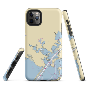 Point Independence Yacht Club (Onset, MA) NOAA Chart  Tough iPhone Case