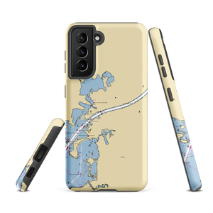 Taylor Point Marina (Buzzards Bay, MA) NOAA Chart Samsung Phone Case