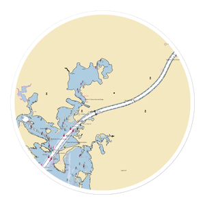 Taylor Point Marina (Buzzards Bay, MA) NOAA Chart Sticker