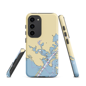 Safe Harbor Onset Bay (Onset, MA) NOAA Chart Samsung Phone Case