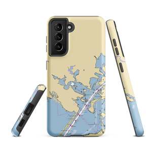 Safe Harbor Onset Bay (Onset, MA) NOAA Chart Samsung Phone Case