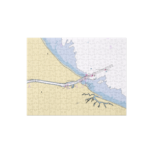 Fournier's Marine Terminal (Sagamore Beach, MA) NOAA Chart Jigsaw Puzzle