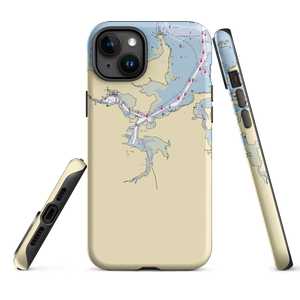 Bert's Boat Yard (Weymouth, MA) NOAA Chart  Tough iPhone Case