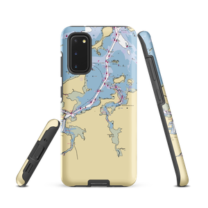 South Shore Yacht Club (Weymouth, MA) NOAA Chart Samsung Phone Case