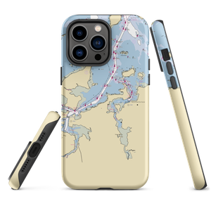 South Shore Yacht Club (Weymouth, MA) NOAA Chart  Tough iPhone Case