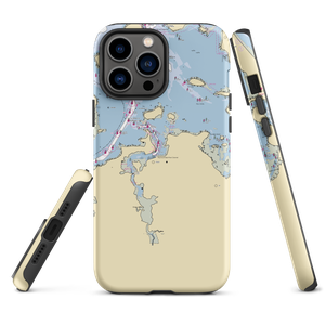 Hingham Shipyard Marina (Weymouth, MA) NOAA Chart  Tough iPhone Case