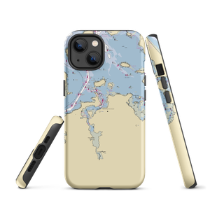 Tern Harbor Marina (Weymouth, MA) NOAA Chart  Tough iPhone Case