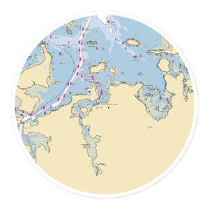 Tern Harbor Marina (Weymouth, MA) NOAA Chart Sticker
