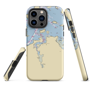 Weymouth Harbormaster (Weymouth, MA) NOAA Chart  Tough iPhone Case