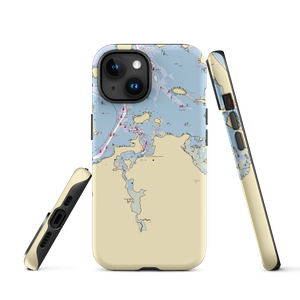 Weymouth Harbormaster (Weymouth, MA) NOAA Chart  Tough iPhone Case