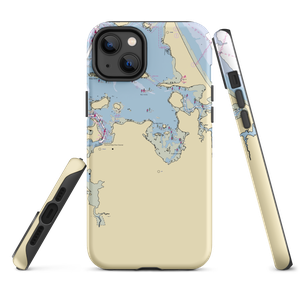 Bare Cove Marina (Hingham, MA) NOAA Chart  Tough iPhone Case