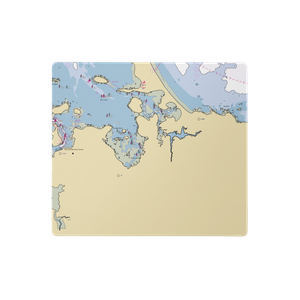 Hingham Town Floats (Hingham, MA) NOAA Chart  Gaming Mouse Pad