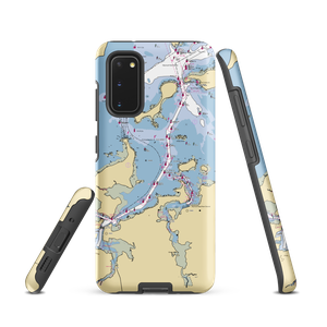 Quincy Yacht Club (Weymouth, MA) NOAA Chart Samsung Phone Case