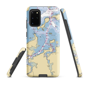 Quincy Yacht Club (Weymouth, MA) NOAA Chart Samsung Phone Case