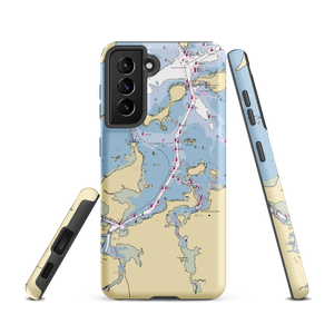 Quincy Maritime Center (Weymouth, MA) NOAA Chart Samsung Phone Case