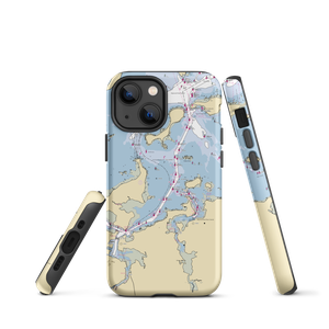 Quincy Maritime Center (Weymouth, MA) NOAA Chart  Tough iPhone Case