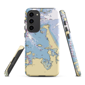 Safe Harbor Sunset Bay (Hull, MA) NOAA Chart Samsung Phone Case