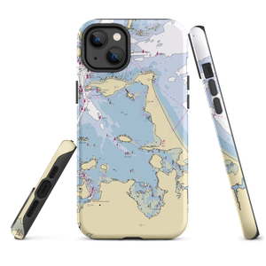 Safe Harbor Sunset Bay (Hull, MA) NOAA Chart  Tough iPhone Case