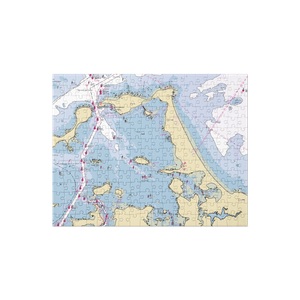 Safe Harbor Sunset Bay (Hull, MA) NOAA Chart Jigsaw Puzzle