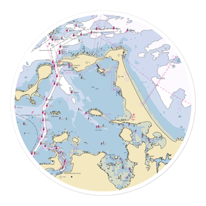 Safe Harbor Sunset Bay (Hull, MA) NOAA Chart Sticker