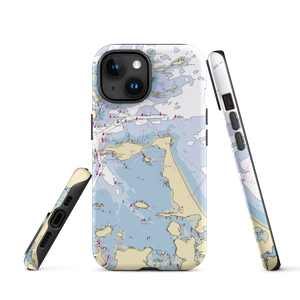 Spinnaker Island Yacht Club (Hull, MA) NOAA Chart  Tough iPhone Case