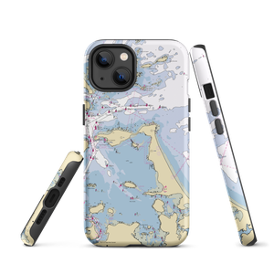 Spinnaker Island Yacht Club (Hull, MA) NOAA Chart  Tough iPhone Case