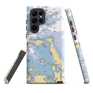 Sunset Marine (Hull, MA) NOAA Chart Samsung Phone Case