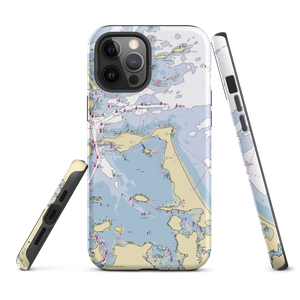 Sunset Marine (Hull, MA) NOAA Chart  Tough iPhone Case