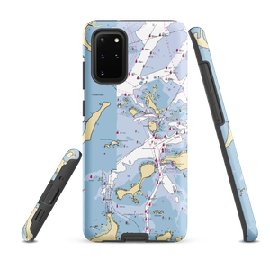 Boston Harbor Islands: Georges Island (Boston, MA) NOAA Chart Samsung Phone Case