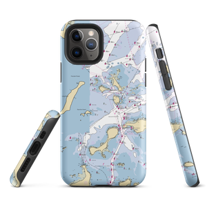 Boston Harbor Islands: Georges Island (Boston, MA) NOAA Chart  Tough iPhone Case