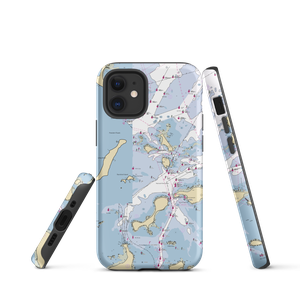 Boston Harbor Islands: Georges Island (Boston, MA) NOAA Chart  Tough iPhone Case