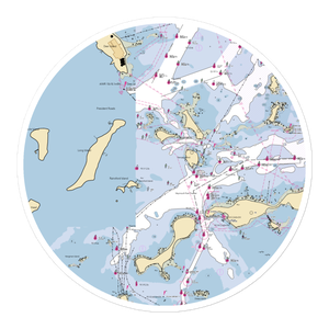 Boston Harbor Islands: Georges Island (Boston, MA) NOAA Chart Sticker