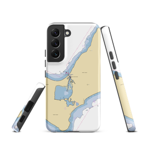 Dutcher's Dock Menemsha Basin (Chilmark, MA) NOAA Chart Samsung Phone Case