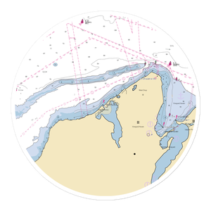 Tashmoo Boat Yard (West Tisbury, MA) NOAA Chart Sticker