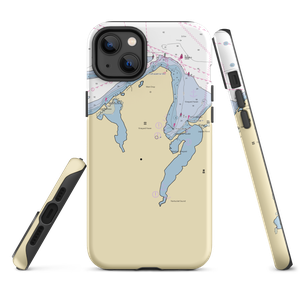 Vineyard Haven Town Moorings (Vineyard Haven, MA) NOAA Chart  Tough iPhone Case