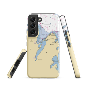 Martha's Vineyard Shipyard (Vineyard Haven, MA) NOAA Chart Samsung Phone Case