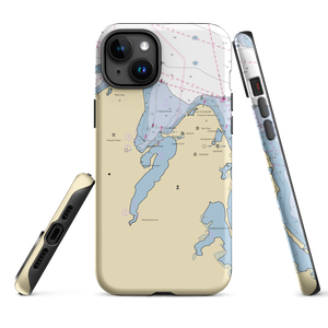 Martha's Vineyard Shipyard (Vineyard Haven, MA) NOAA Chart  Tough iPhone Case