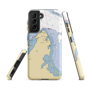 Churchs Pier (Oak Bluffs, MA) NOAA Chart Samsung Phone Case