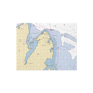 Churchs Pier (Oak Bluffs, MA) NOAA Chart Jigsaw Puzzle