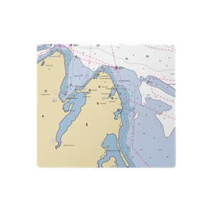 Churchs Pier (Oak Bluffs, MA) NOAA Chart  Gaming Mouse Pad