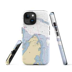 East Chop Yacht Club (Oak Bluffs, MA) NOAA Chart  Tough iPhone Case