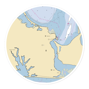 The Harborside Inn Docks (Edgartown, MA) NOAA Chart Sticker