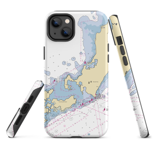 Pinky's Marina (Woods Hole, MA) NOAA Chart  Tough iPhone Case