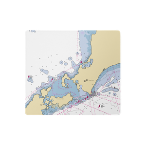 Pinky's Marina (Woods Hole, MA) NOAA Chart  Gaming Mouse Pad